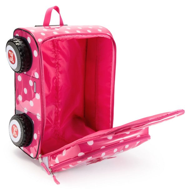 Maleta con ruedas infantil Minnie Mouse – rosada
