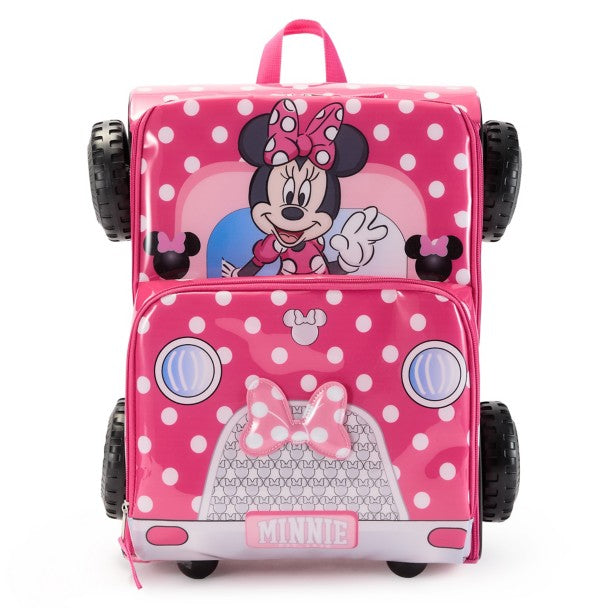 Maleta con ruedas infantil Minnie Mouse – rosada