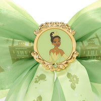 Pinche para el pelo con lazo iluminado de Tiana