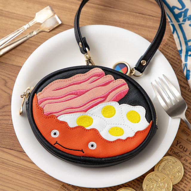 Monedero con tarjetero y carrete Calcifer