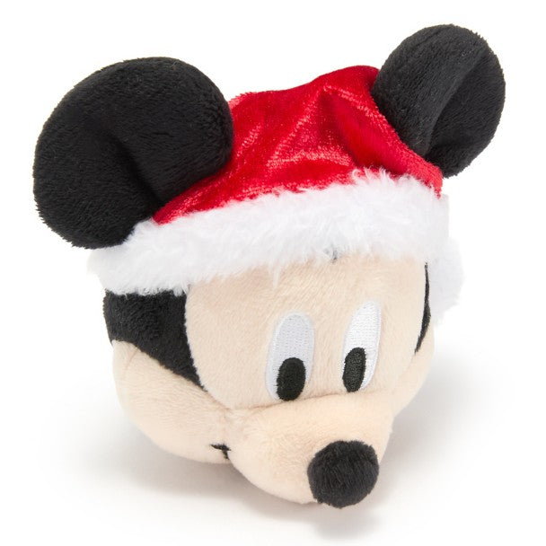 Diadema mini de peluche Mickey Mouse Papá Noel