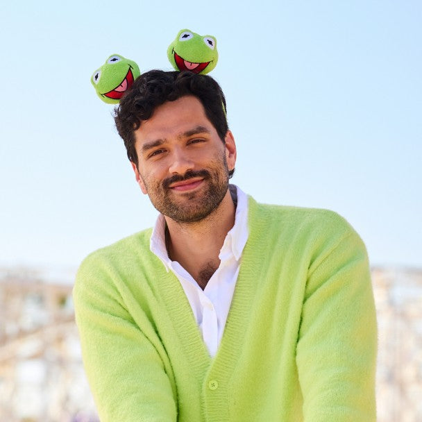 Diadema de orejas afelpadas de Kermit