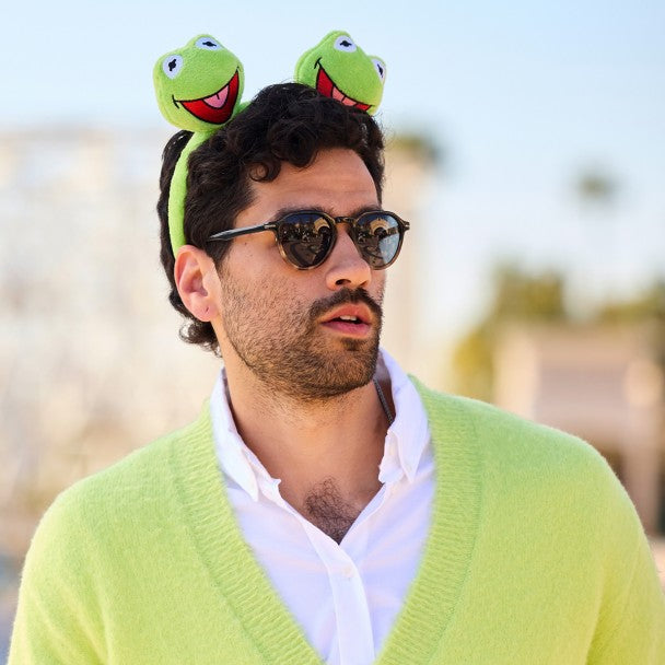 Diadema de orejas afelpadas de Kermit