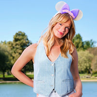 Cintillo con orejas de Minnie Mouse para adultos