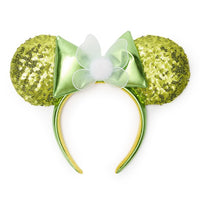 Cintillo de orejas con lentejuelas Tinker Bell para adultos
