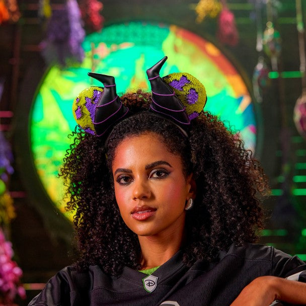 Cintillo con orejas de Maleficent – La Bella Durmiente