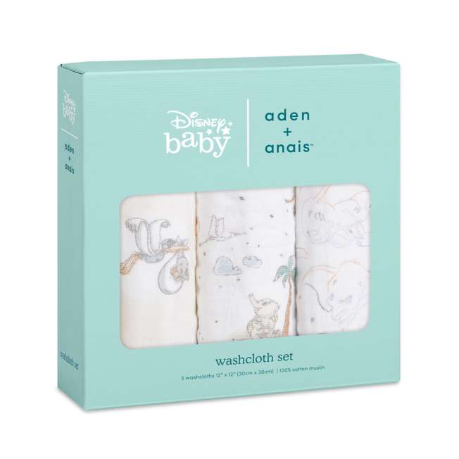 Set de 3 paños de muselina Dumbo