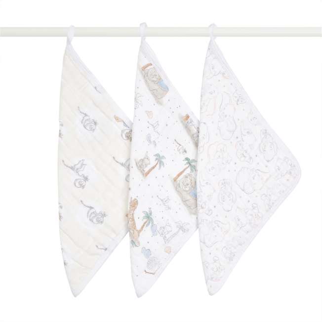 Set de 3 paños de muselina Dumbo