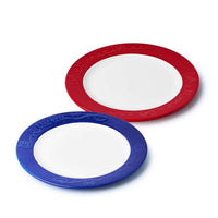 Set de 2 platos redondos