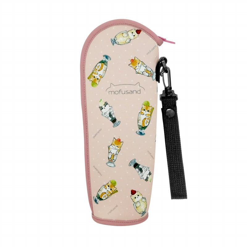 Funda para botella mofusand con diseño de parfait de gatos