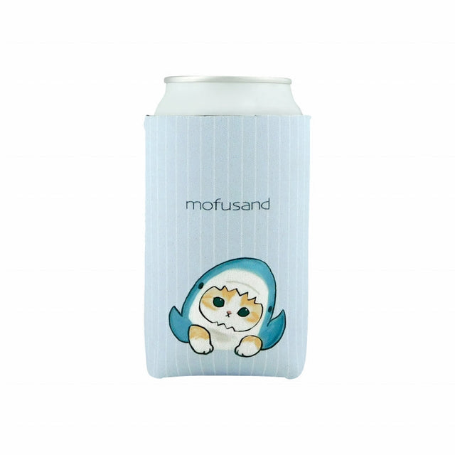 Funda para lata mofusand - gatito tiburón