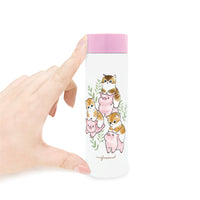 Botella térmica Mofusand de cerdito y gato, 150 ml