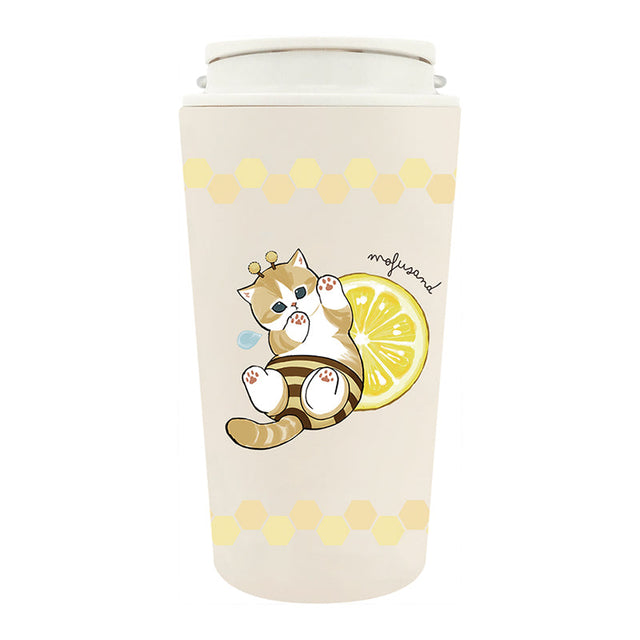 Tumbler térmico Mofusand con gatito abeja, 360 ml