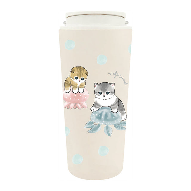 Vaso térmico Mofusand con diseño de medusa, 430 ml