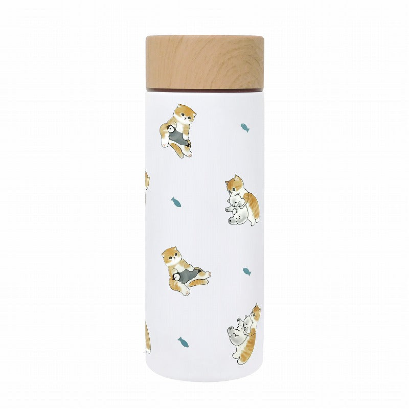 Botella térmica Mofusand 300 ml: oso polar y pingüino