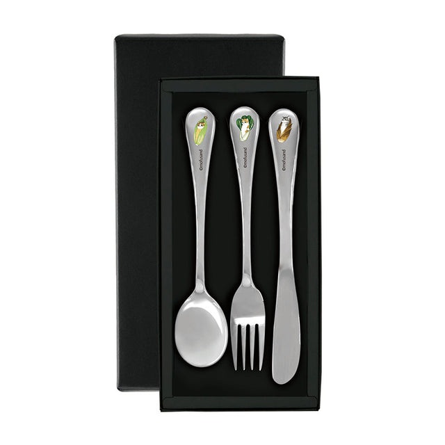 Set de cubiertos mofusand en caja de regalo