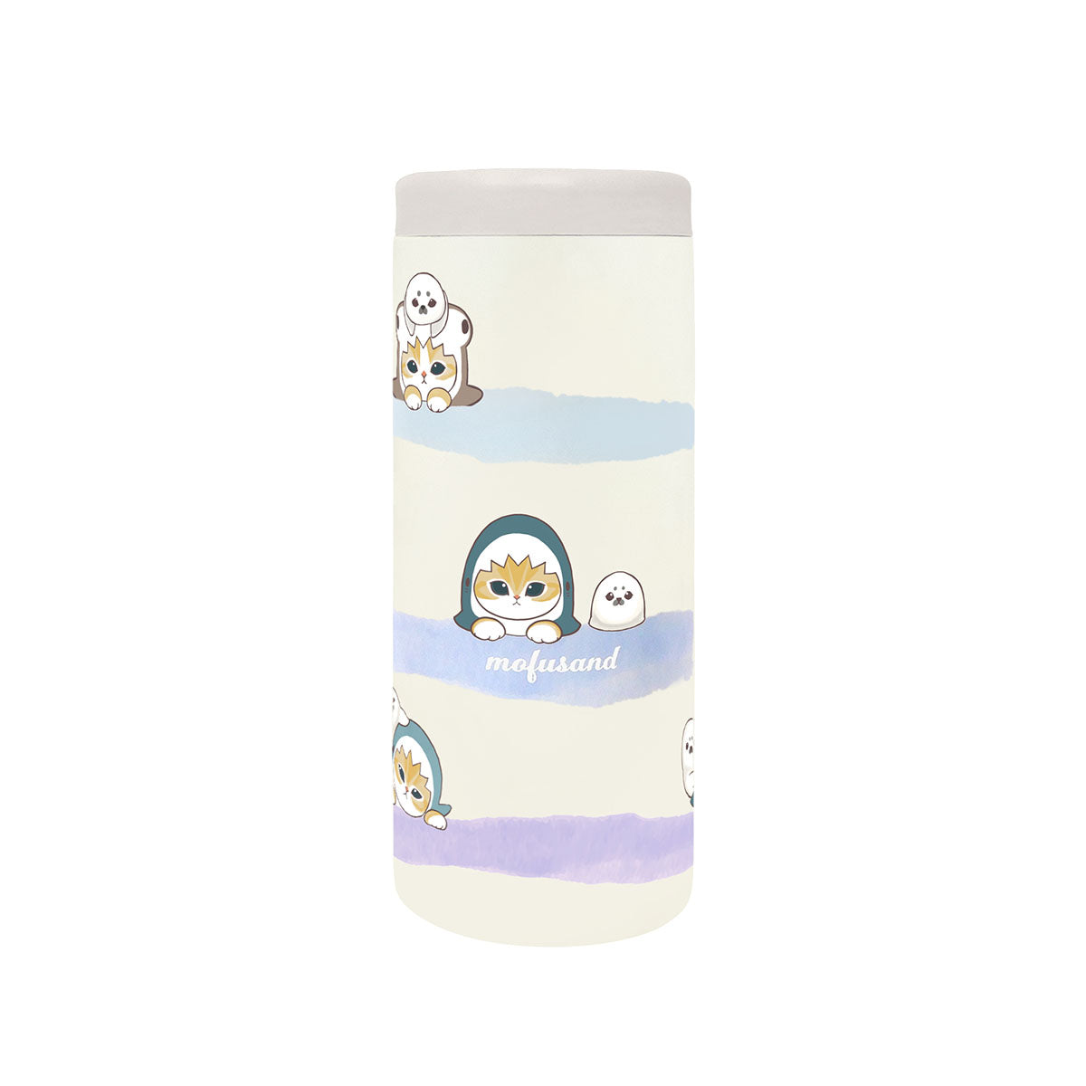 Botella multiuso Mofusand 580 ml - Gatito tiburón pastel