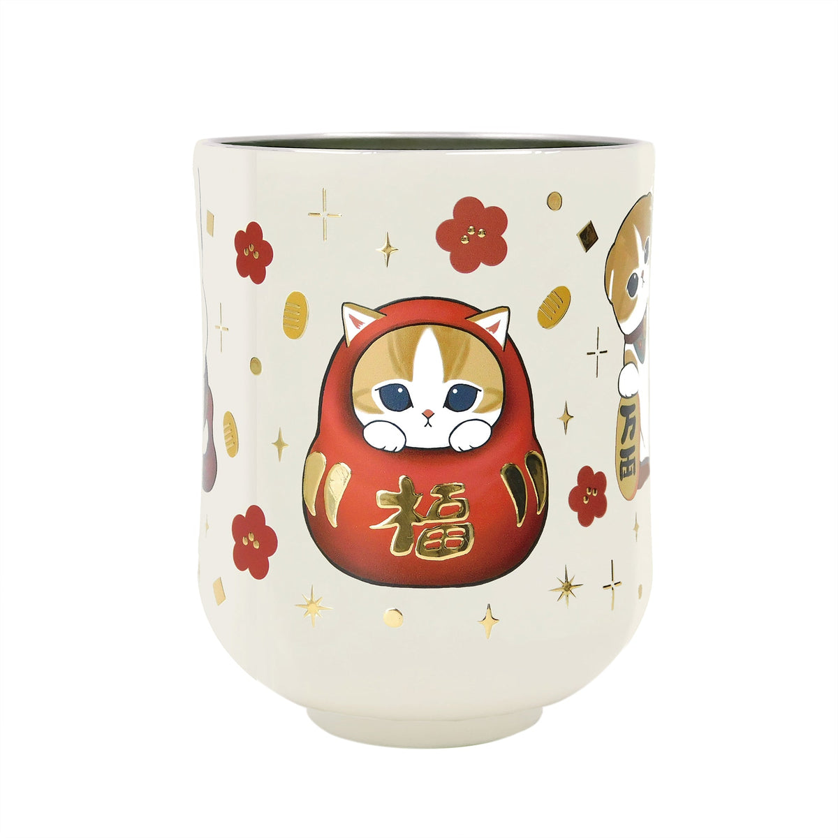 Taza térmica Mofusand 300 ml - Gato Daruma