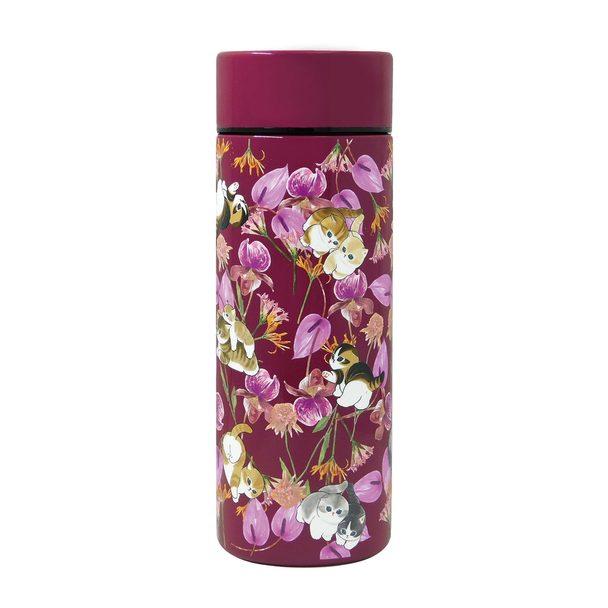 Botella de acero inoxidable mofusand x Hibiya Kadan 300 ml