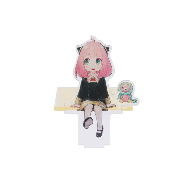 Figura acrílica sentada de Anya - SPY×FAMILY