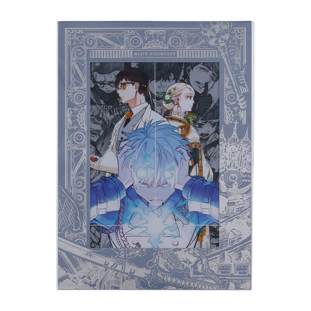 Expositor de arte Blue Exorcist con 8 láminas