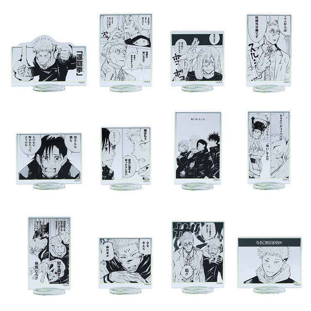 Figura acrílica Jujutsu Kaisen: escenas destacadas