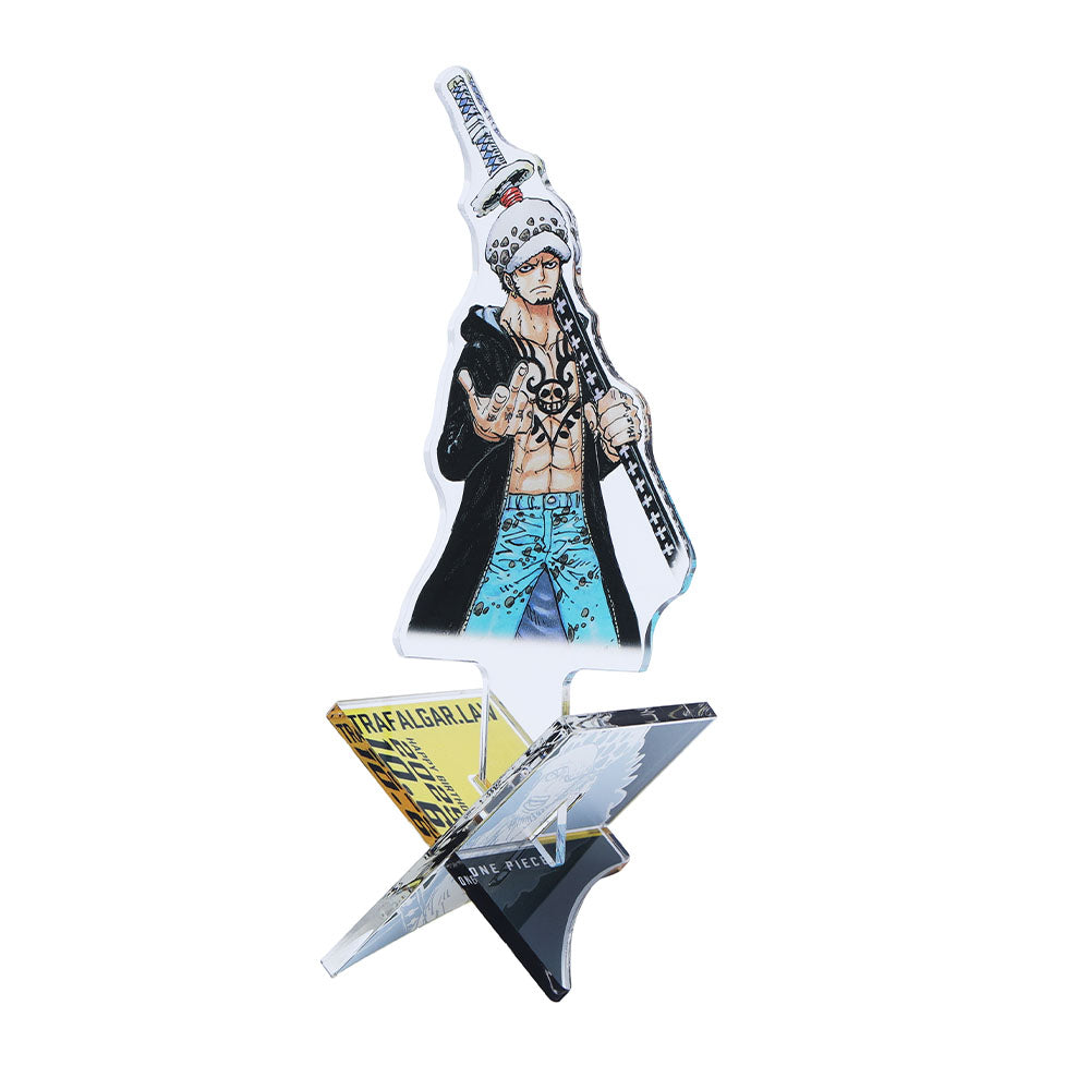 Figura acrílica X de cumpleaños con Trafalgar Law