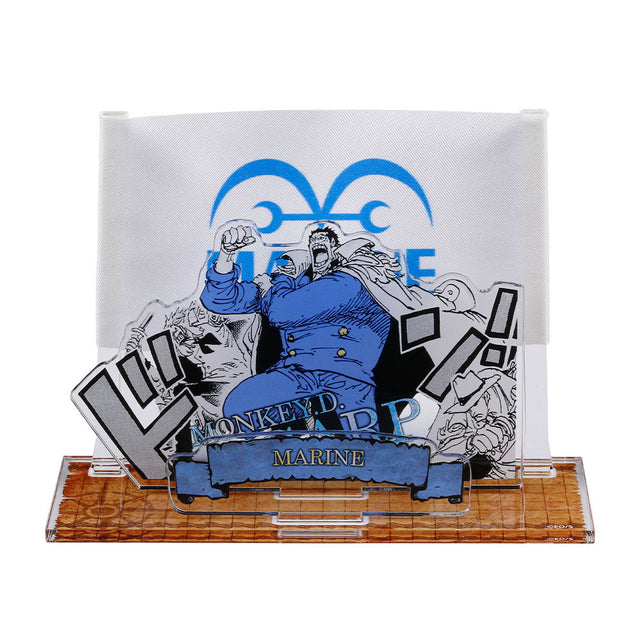 Figura acrílica de One Piece: Garp y la Marina
