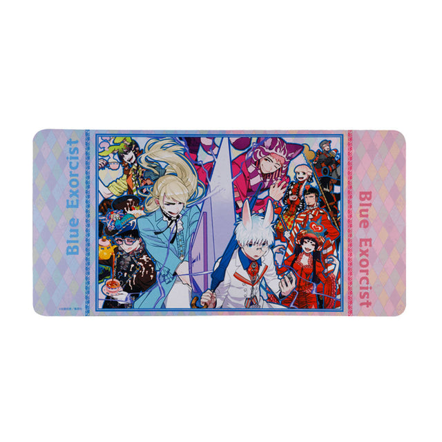 Alfombrilla de escritorio grande Blue Exorcist