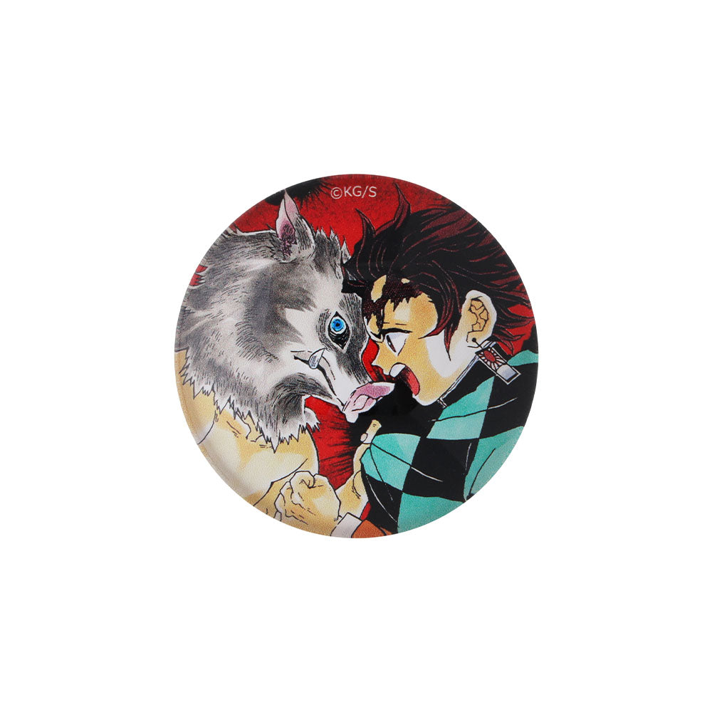 Imán de vidrio Tanjiro e Inosuke - Kimetsu no Yaiba