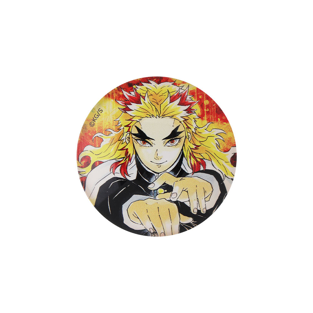 Imán de vidrio de Kyojuro Rengoku - Demon Slayer