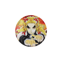 Imán de vidrio de Kyojuro Rengoku - Demon Slayer