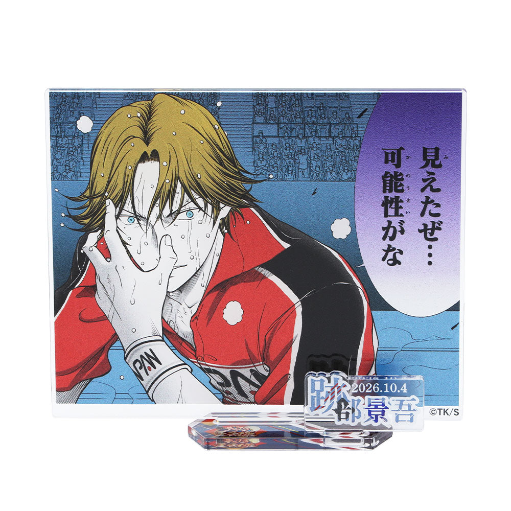 Figura diorama acrílica de cumpleaños de Keigo Atobe
