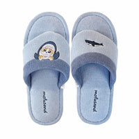 Pantuflas tipo hawaianas mofusand azules