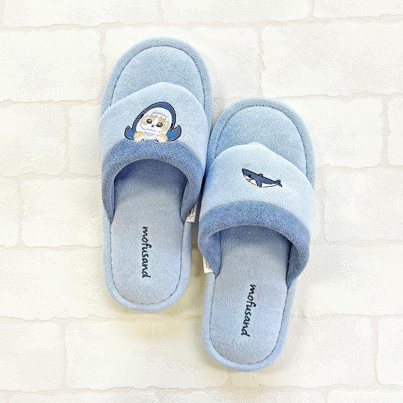 Pantuflas tipo hawaianas mofusand azules