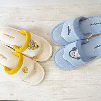 Pantuflas tipo hawaianas mofusand azules