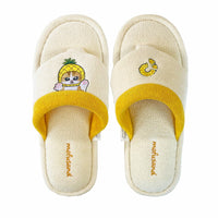 Pantuflas tipo hawaianas Mofusand amarillas