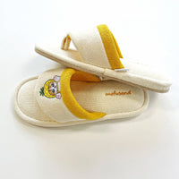 Pantuflas tipo hawaianas Mofusand amarillas