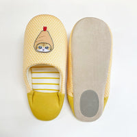 Mofusand: pantuflas babucha pastel amarillas