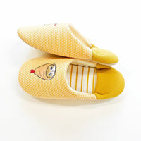 Pantuflas tipo babucha pastel mofusand rosadas