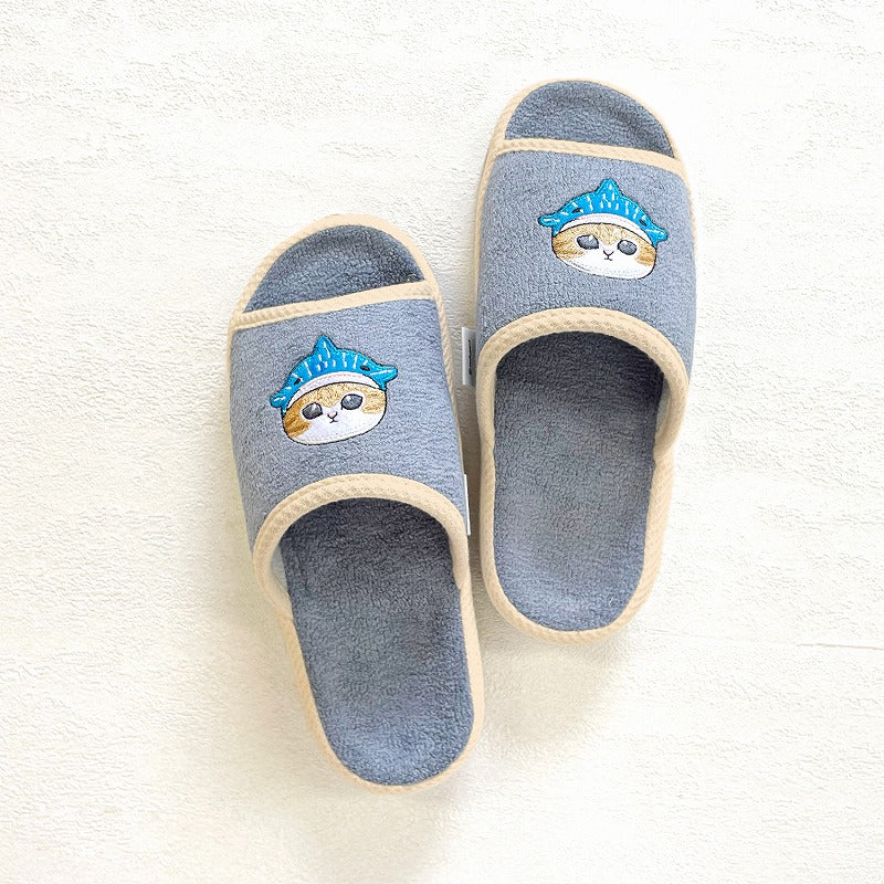 Pantuflas Mofusand azules