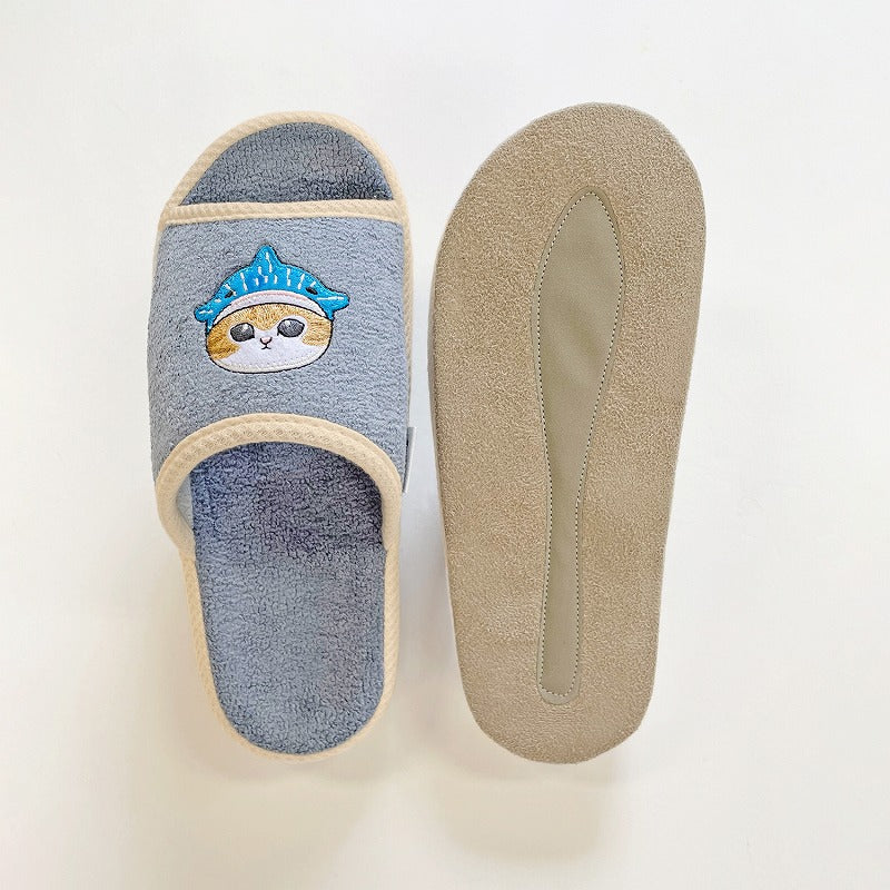 Pantuflas Mofusand azules