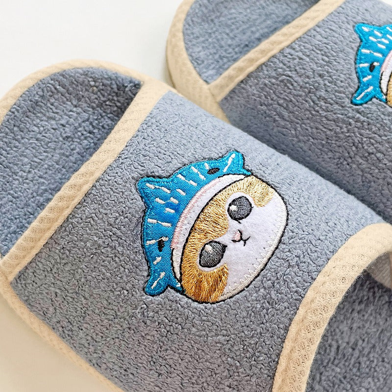 Pantuflas Mofusand azules