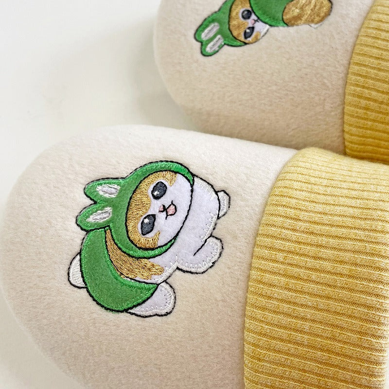 Pantuflas Mofusand Charles color marfil