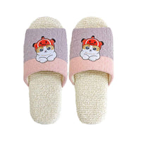 Pantuflas suaves rosadas Mofusand