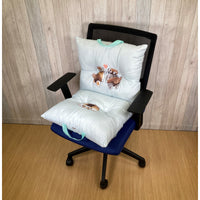 mofusand Cojín plegable de panda rojo