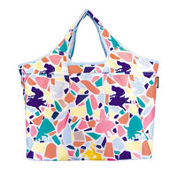 Bolso para canasto de compras Alice y vidrio marino