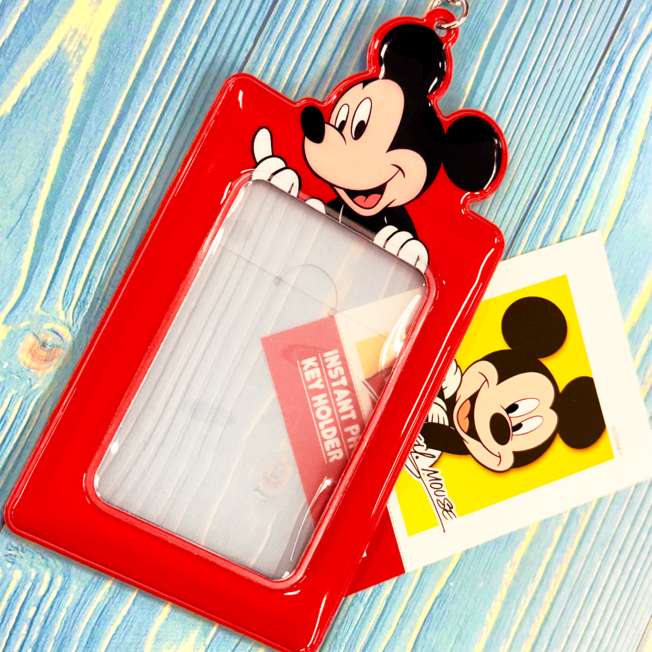 Llavero portatarjetas de Mickey Mouse