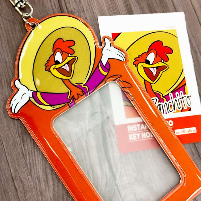 Llavero porta tarjetas de Panchito