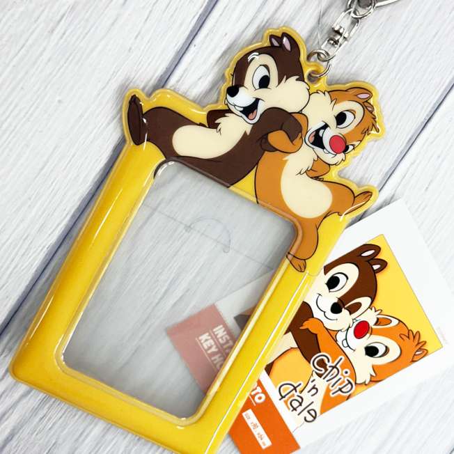 Llavero portafotos Chip y Dale